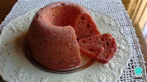 Bizcocho de remolacha con toffee