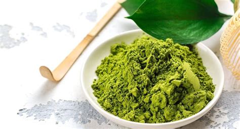 Diferentes tipos de polvo de té matcha