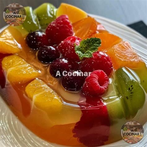 Preparación de almíbar con gelatina