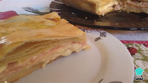 Torta de Fiambre Hojaldrada Lista para Hornear