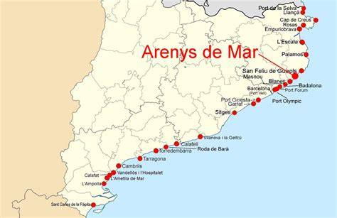 Mapa de ubicación de Carpi Pizza en Arenys de Mar