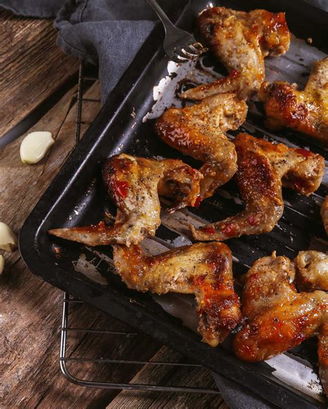 Alitas de pollo en el horno