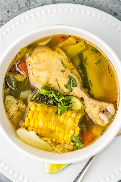 Caldo de pollo en porciones congeladas