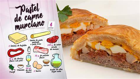 Ingredientes para pastel de carne y tortilla