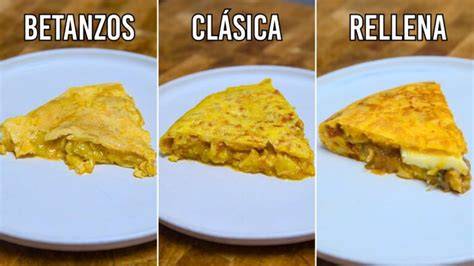 Variaciones de la tortilla española