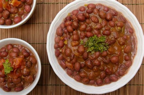 Preparación de frijoles rojos