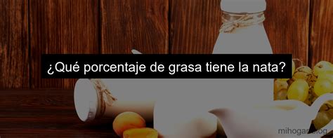 Diferentes tipos de nata líquida con porcentaje de materia grasa