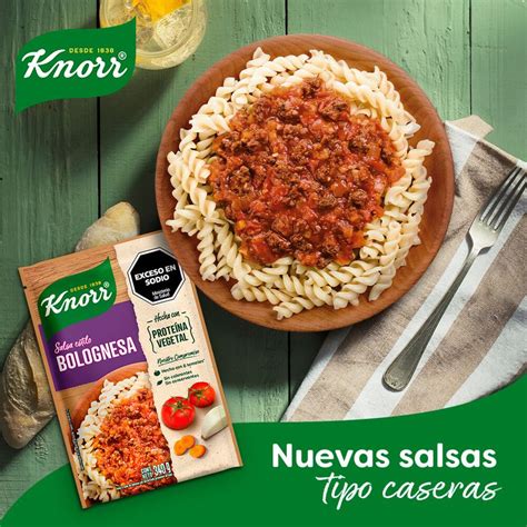 Salsas Knorr y sus aplicaciones