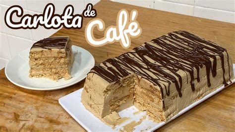Carlota de manjar y café