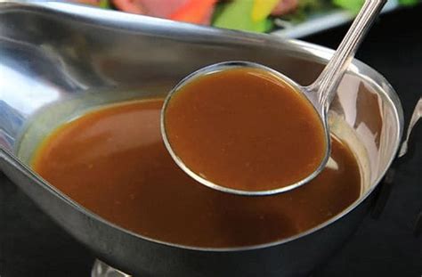 Ingredientes para la salsa marrón