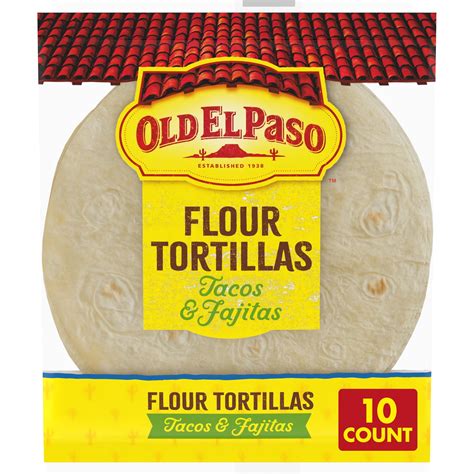 Variedad de tortillas Old El Paso en su empaque
