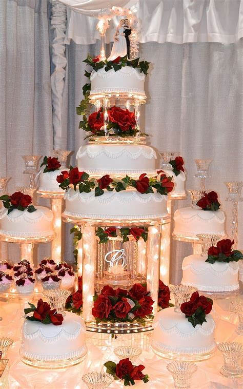 Tipos de pasteles de boda modernos