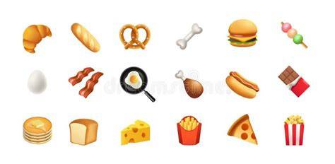 Emojis de comida rápida y sus combinaciones populares