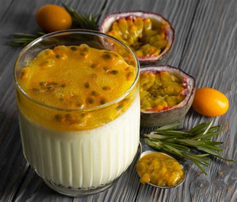 Ingredientes principales para la crema de maracuyá