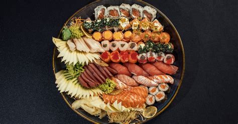 Presentación artística del sashimi