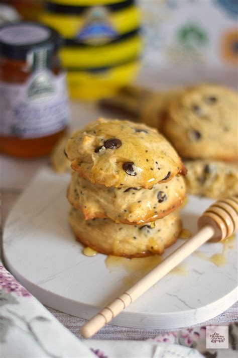 Galletas de miel y chocolate