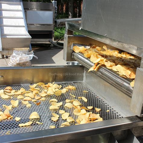 Máquina de drenaje vibratorio para patatas fritas