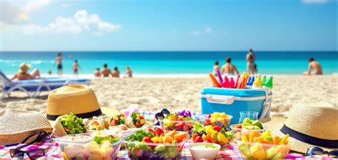 Ensaladas frescas y coloridas para llevar a la playa