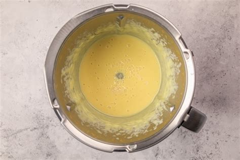 Natillas cocinándose en Thermomix