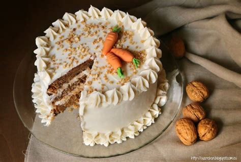 Carrot cake decorada