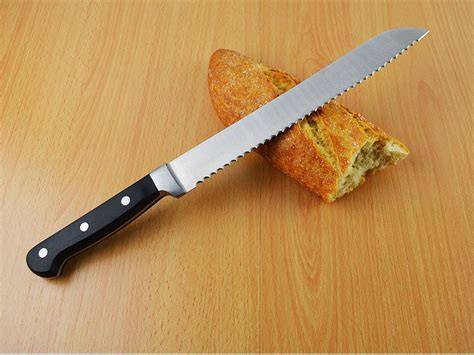 Cuchillo de sierra para pan