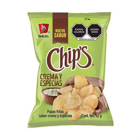 Variedad de especias para condimentar patatas chips