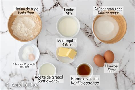 Ingredientes para hornear: Bicarbonato de sodio, levadura, harina, huevos