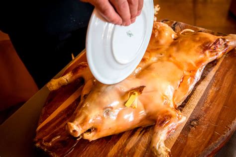 Tacos de cochinillo segoviano