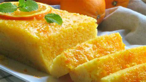 Preparación de la masa de bizcocho de naranja
