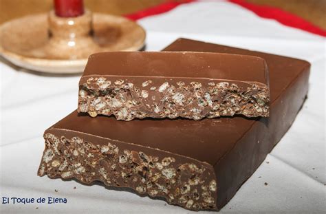 Molde de turrón con palomitas y chocolate