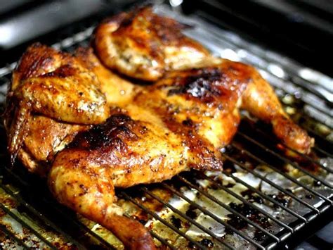 Pollo asado a la parrilla