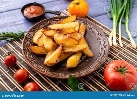 Patatas con diferentes verduras