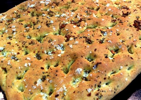 Focaccia terminada