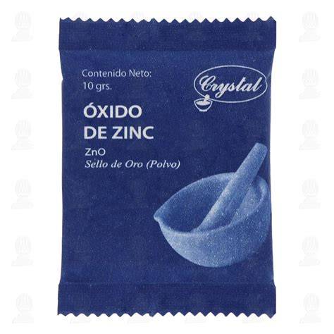 Polvo de óxido de zinc