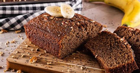 Tabla nutricional comparativa de pan de plátano y avena