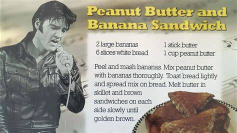 Ingredientes del sándwich Elvis