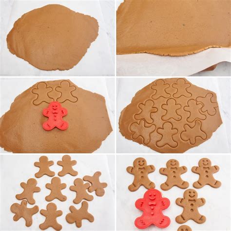 Moldeando galletas de jengibre