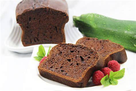 Ingredientes para bizcocho de calabacín y chocolate