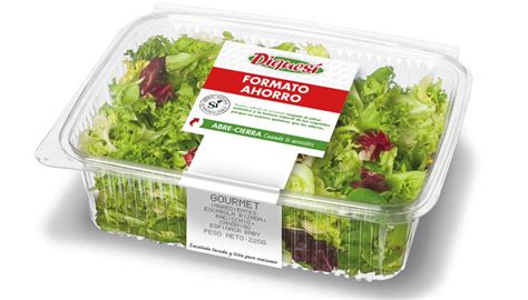 Ensaladas envasadas listas para consumir