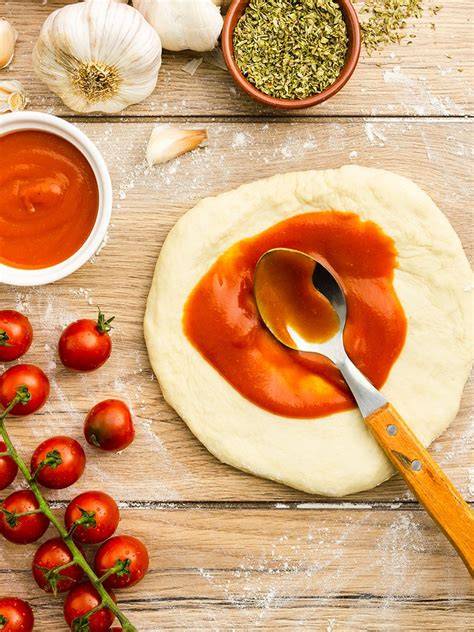Preparación de salsa de tomate casera para pizza