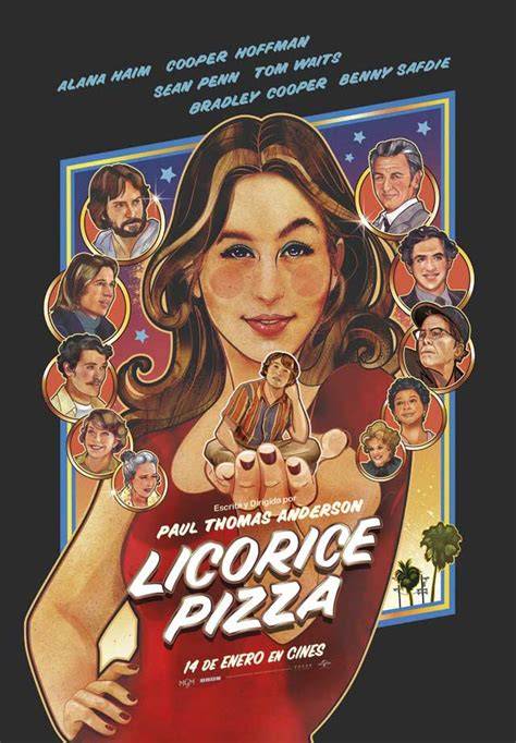 Cartel oficial de la película Licorice Pizza
