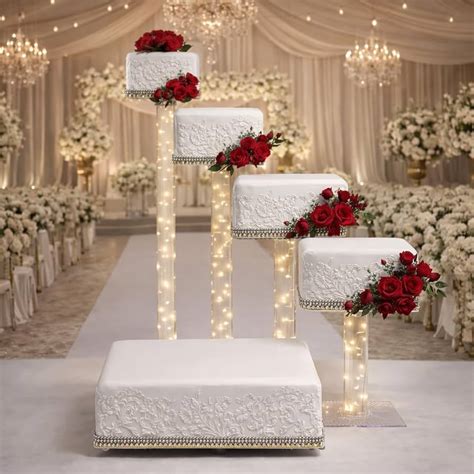 Pasteles de boda de varios niveles