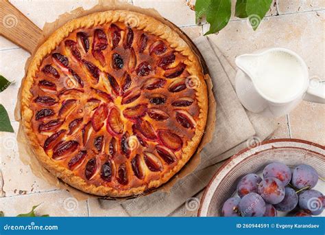 Tarta de ciruela para el verano