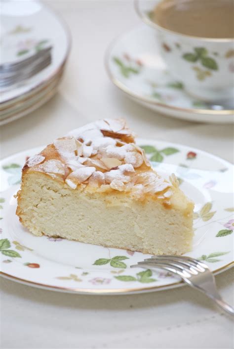 Tarta de ricotta y almendras sin gluten