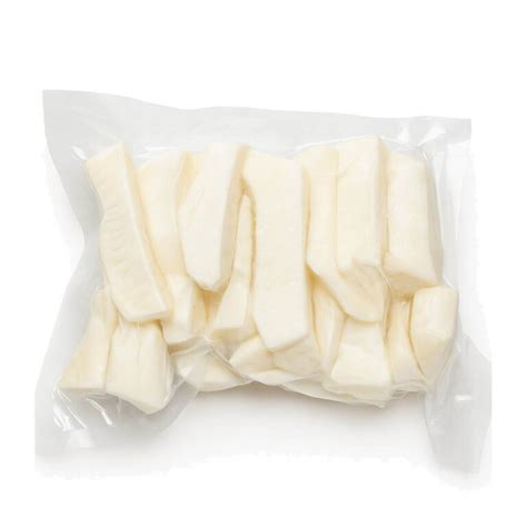 Yuca fresca cortada