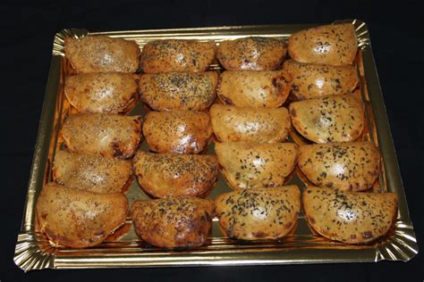 Empanadillas dulces variadas