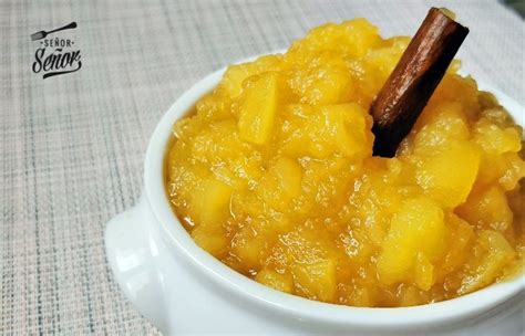 Compota de manzana casera