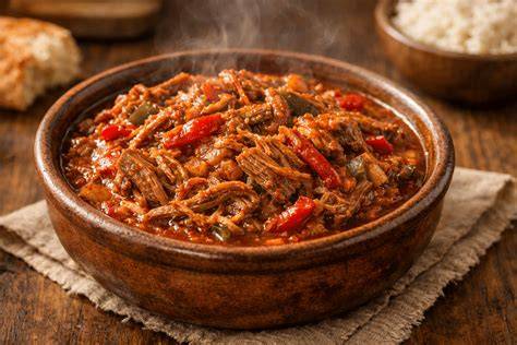 Preparación de ropa vieja casera