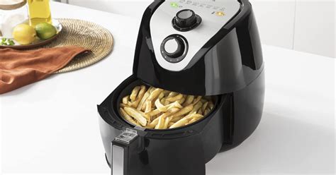 Freidora de aire moderna para cocinar quiches
