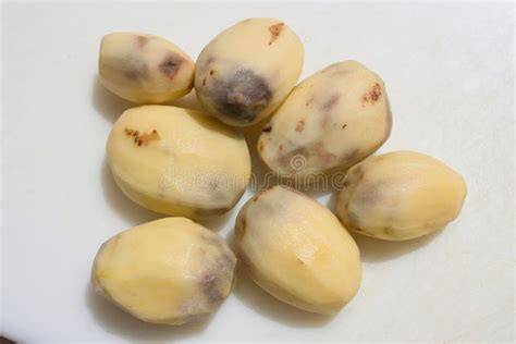 Patatas oscuras por oxidación